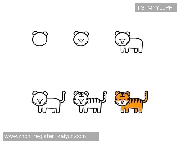 足球老虎简笔画创作指南轻松学会绘制可爱老虎与足球的完美结合